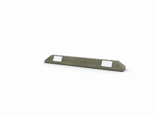 Butee de parking 100 x 14 h 10cm