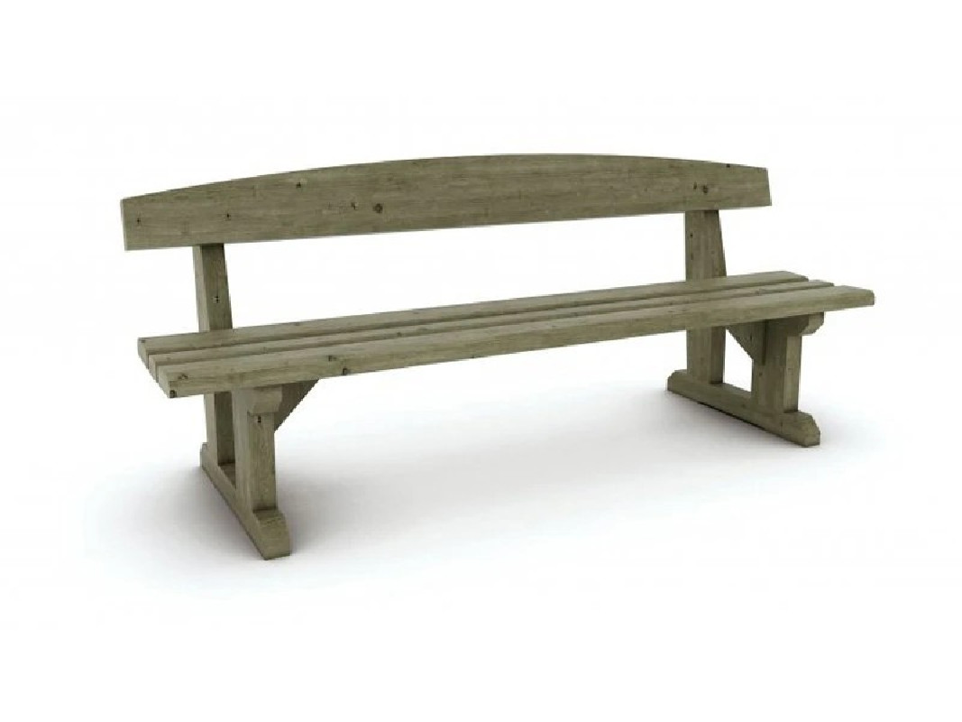 Banc HOEDIC Lg 200 cm