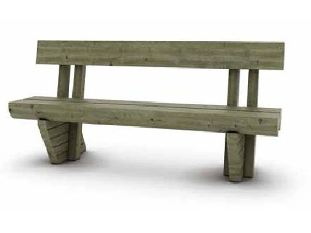 Banc CROISIC pin Lg 200 cm