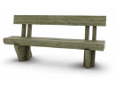 Banc CROISIC pin Lg 200 cm