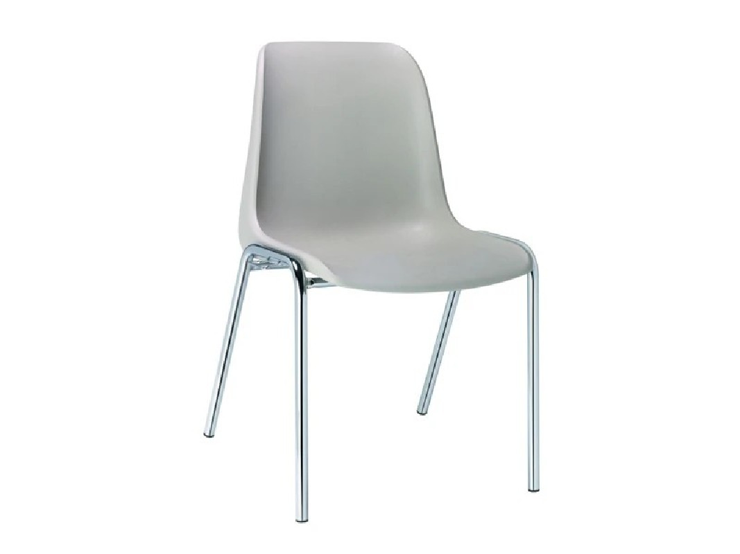 Chaise coque polypro Hélène empilable collectivités