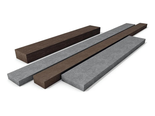 Planche en Plastique revalorisé 3 x 10 cm Lg 280 cm