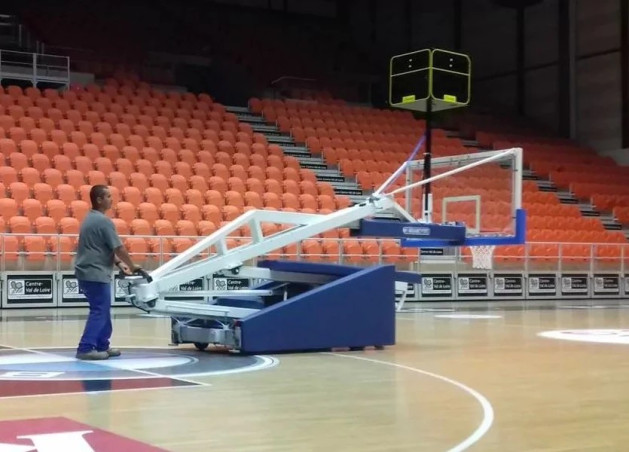 Kit roues motorisées pour but de basket haute compétition