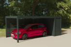 Carport C210 box autoportant 3 x 6.36m