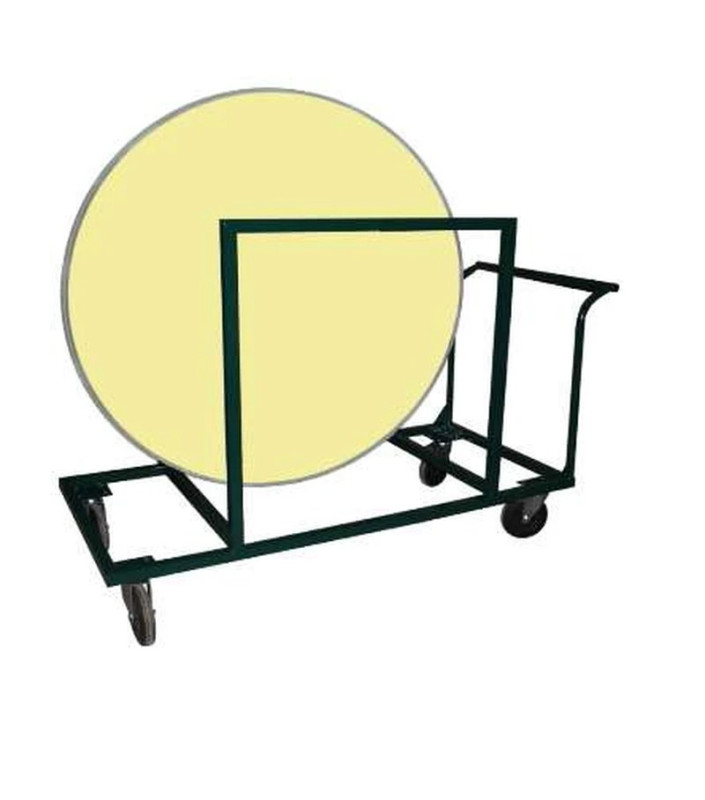 Chariot Porte Tables pour Tables Rondes Pliables