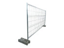 Clôture mobile grillagée 4 barres - 3.50 x 1.90 ml