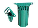 Corbeille 1/2 tulipe seau  35 l