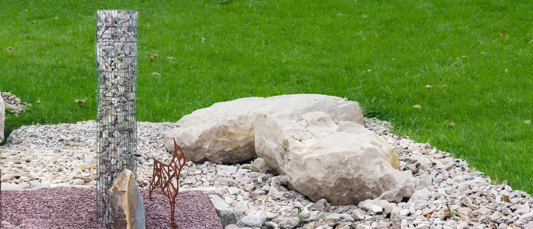 COLONNE GABION CARREE 20 x 20cm