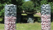 COLONNE GABION CARREE 20 x 20cm