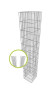 COLONNE GABION CARREE 20 x 20cm