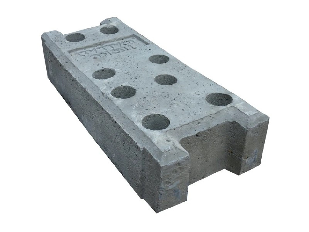 Plot béton pour clôture de chantier