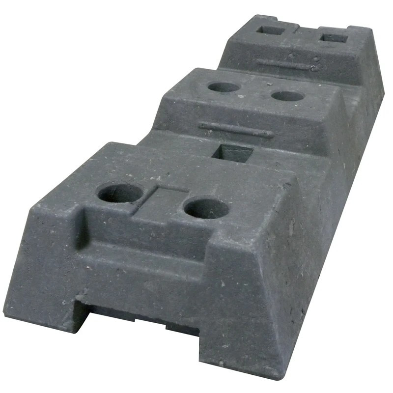 Plot plastique pour clôture de chantier