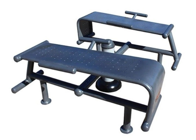 Double banc abdominaux