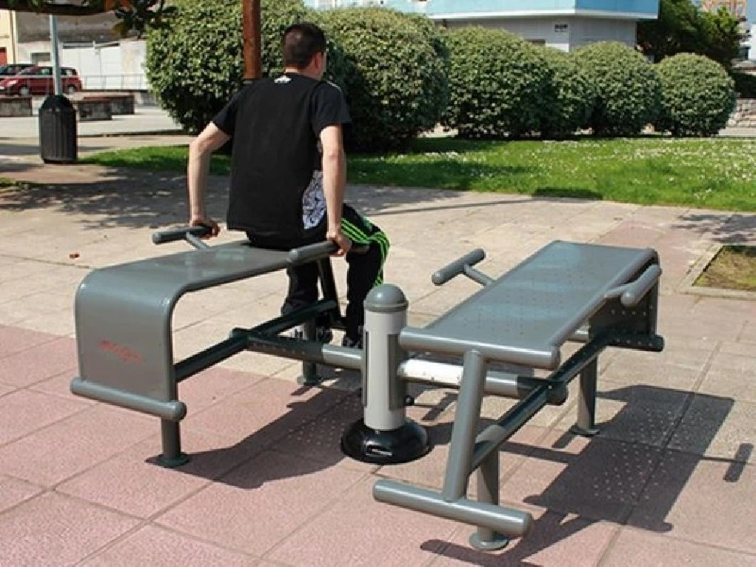 Double banc abdominaux