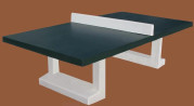 Table Ping Pong Béton Piétement carré