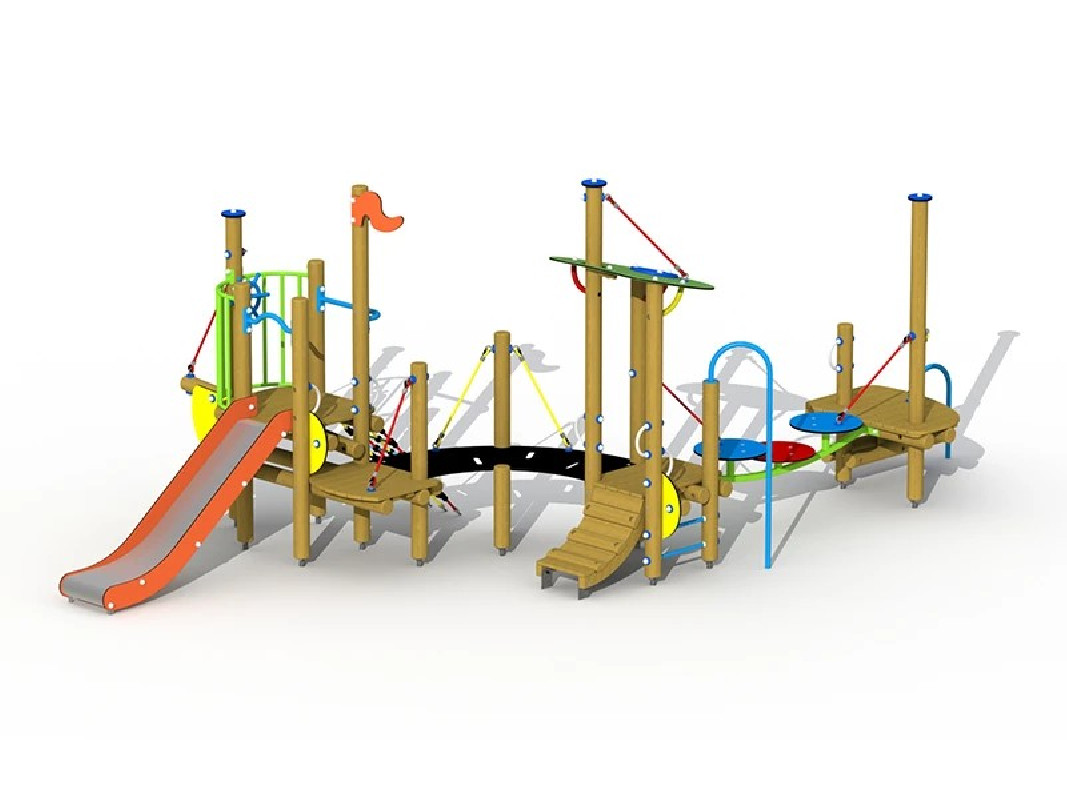 Alice au pays des merveilles (toboggan inox)