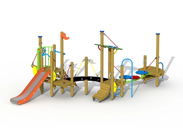 Alice au pays des merveilles (toboggan inox)