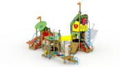Le vilain petit canard - toboggan inox