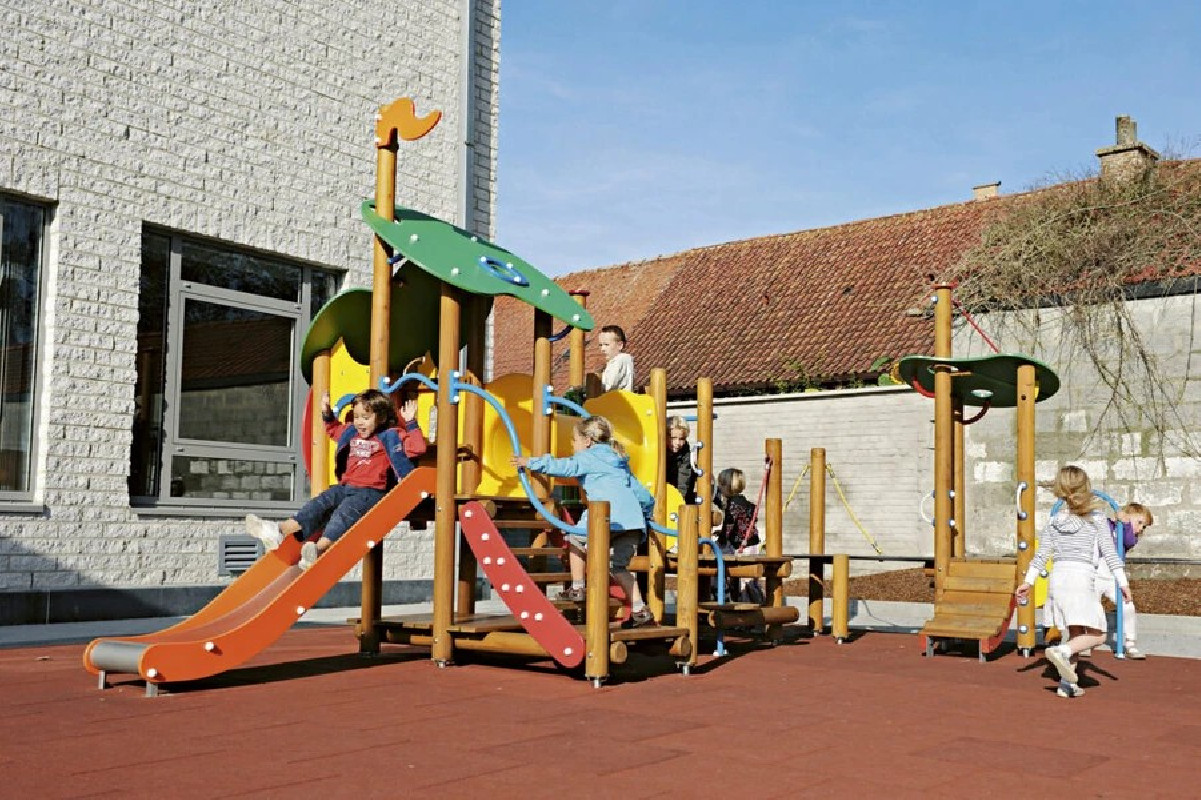 Merlin l'enchanteur - toboggan inox