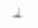 Support ame centrale renf.inox