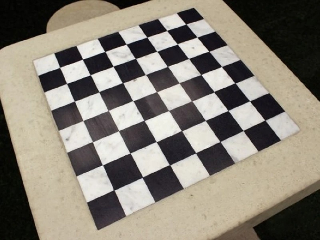 Table d’échecs en béton naturel 2 personnes