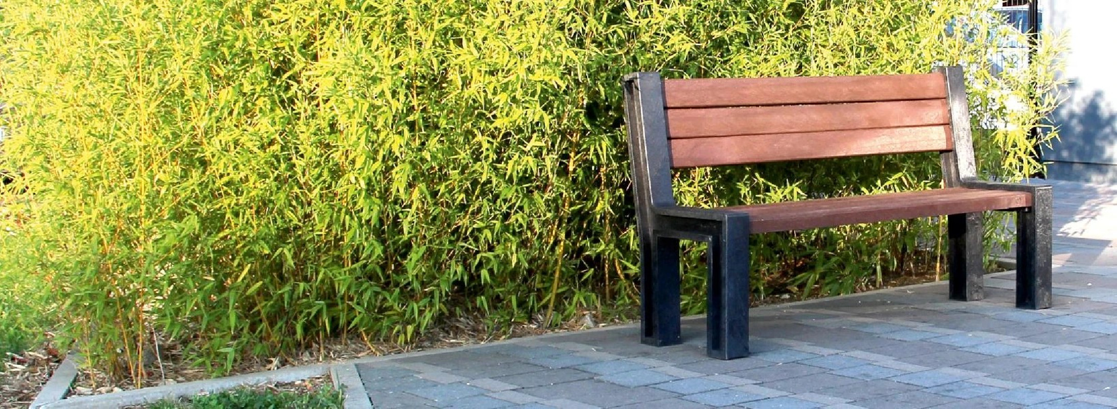 Banc Hyde Park - Plastique revalorisé - Lg 180 cm