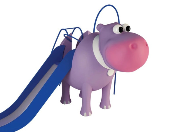 Struture jeu enfants l'Hippopotame