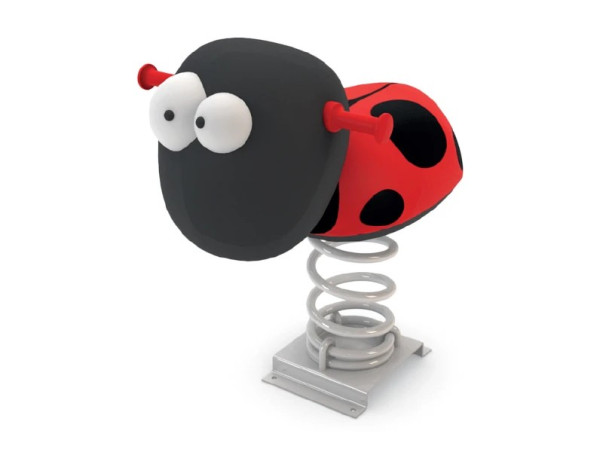 Jeu sur ressorts la Coccinelle
