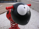 Jeu sur ressorts la Coccinelle