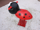 Jeu sur ressorts la Coccinelle
