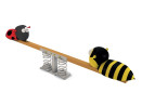 Tapefesse sur ressort Abeille et Coccinelle