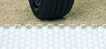 Stabilisateur de gravier STABI SUD 30 Blanc PEHD
