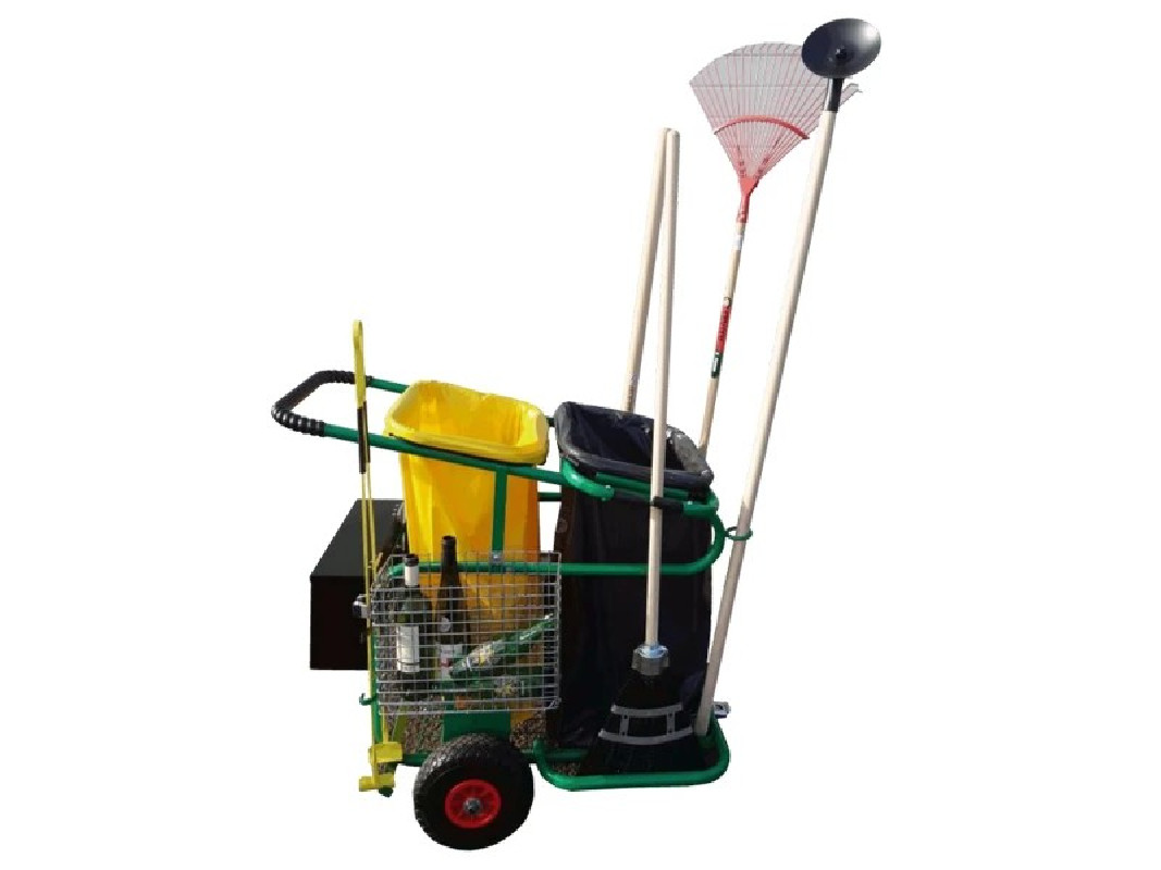Chariot Tri Sélectif avec boîte