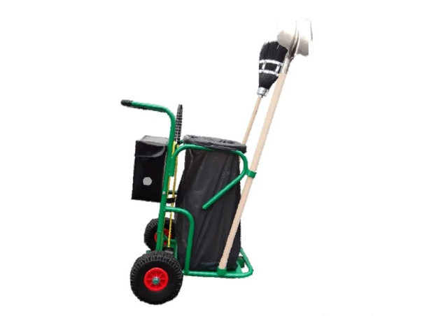 Chariot Tri Sélectif avec sacoche de rangement