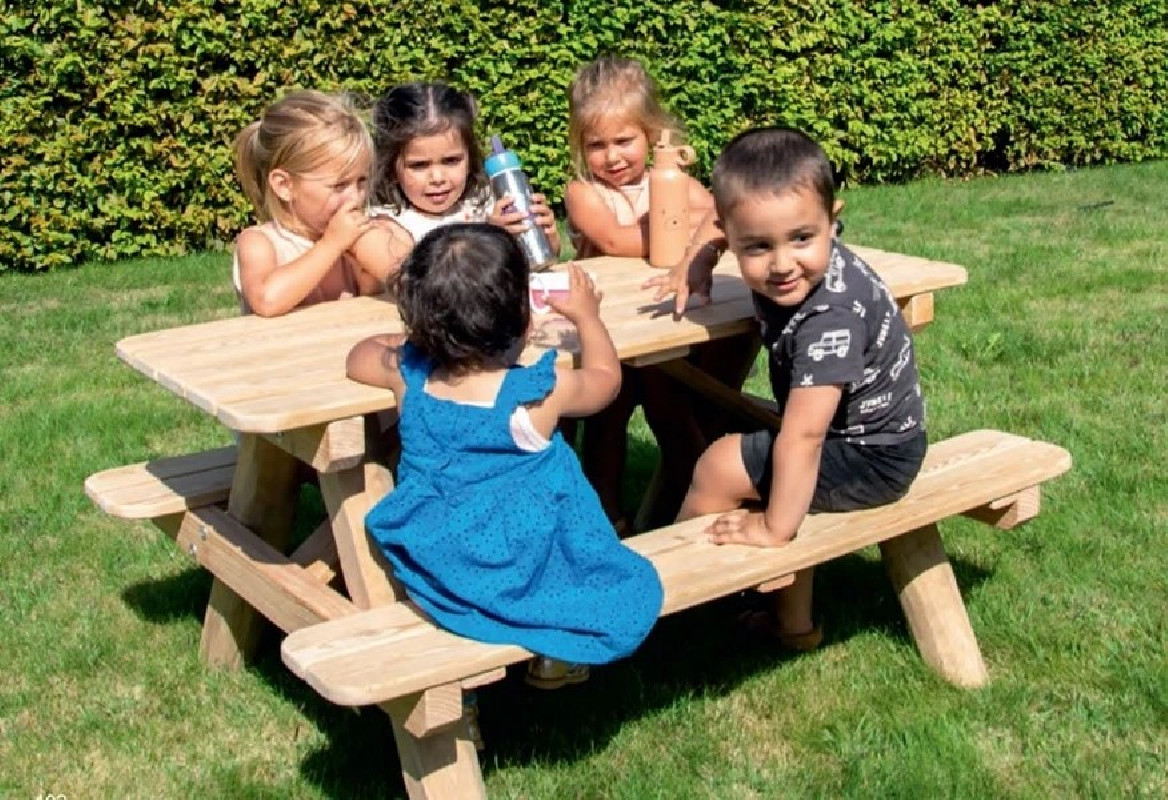 Table de pique-nique enfants