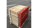 Piquet de chantier bois bout rouge 32 x 32 mm Lg 75 cm