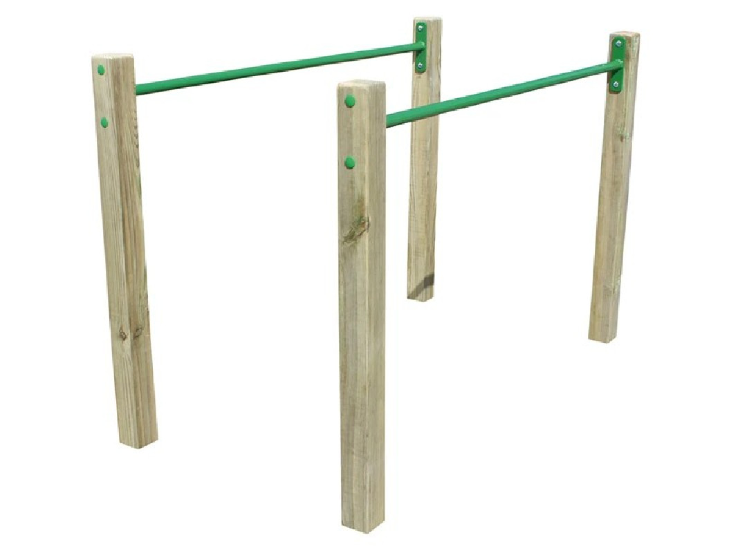 Circuit gymnastique - barres paralleles