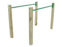 Circuit gymnastique - barres paralleles