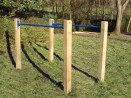 Circuit gymnastique - barres paralleles
