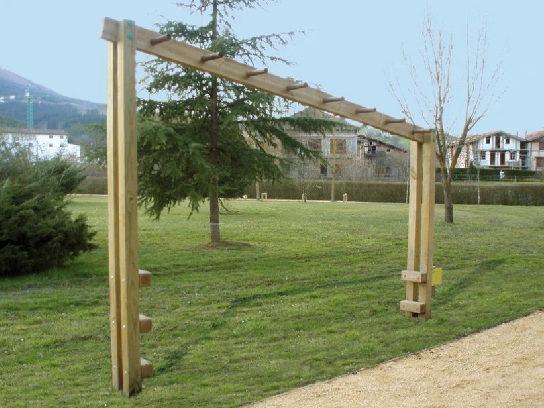 Circuit gymnastique - escalier horizontal