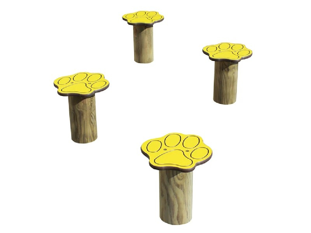 Circuit gymnastique - champignons