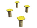 Circuit gymnastique - champignons
