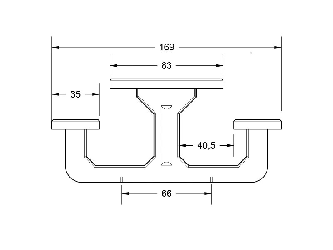 Table pique nique béton BRESIL