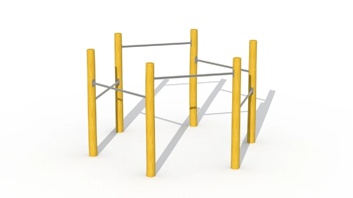 Barre fixe hexagonale