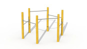 Barre fixe hexagonale