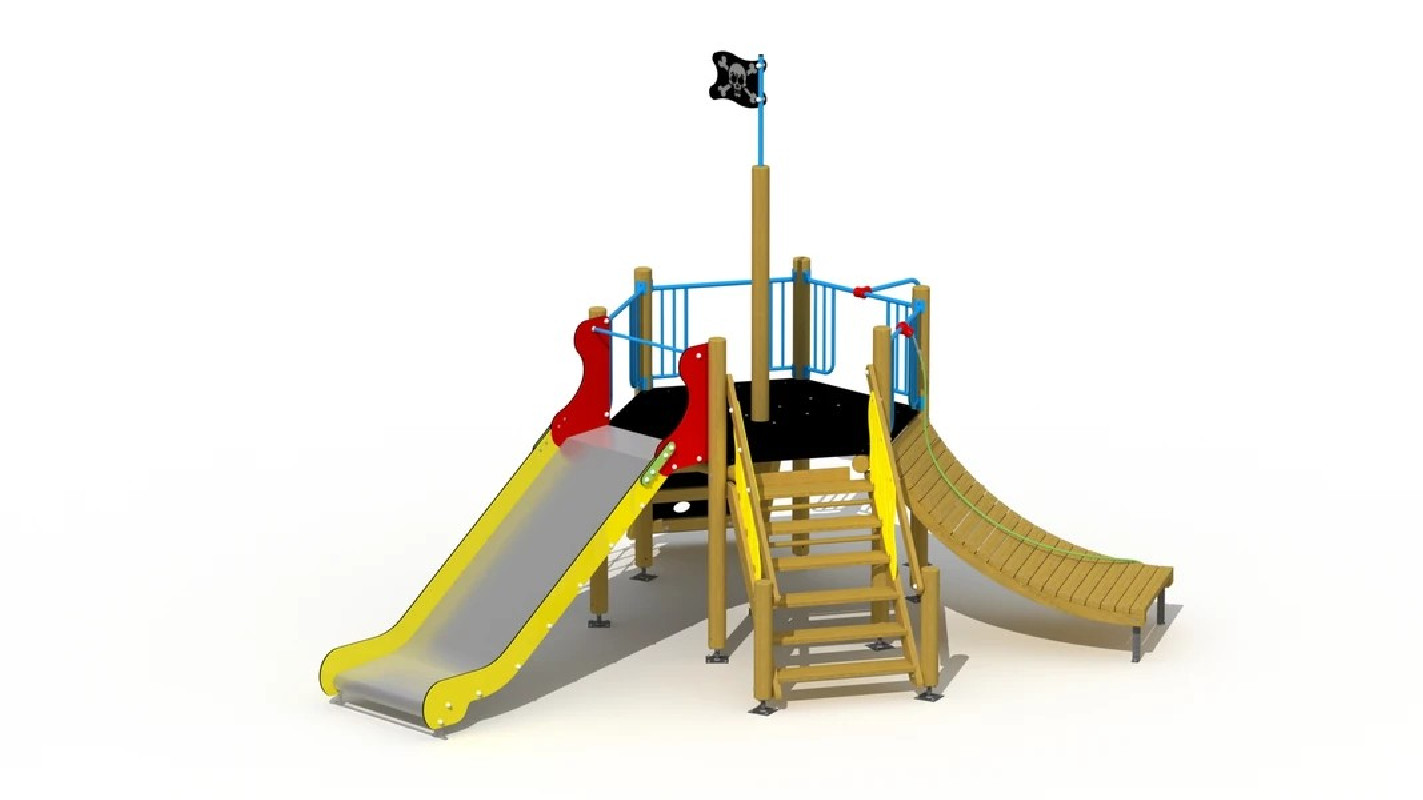 Etoile de mer - Toboggan inox