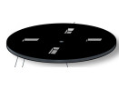 Amortisseur pour plot pre-reglable - ep. 3 mm