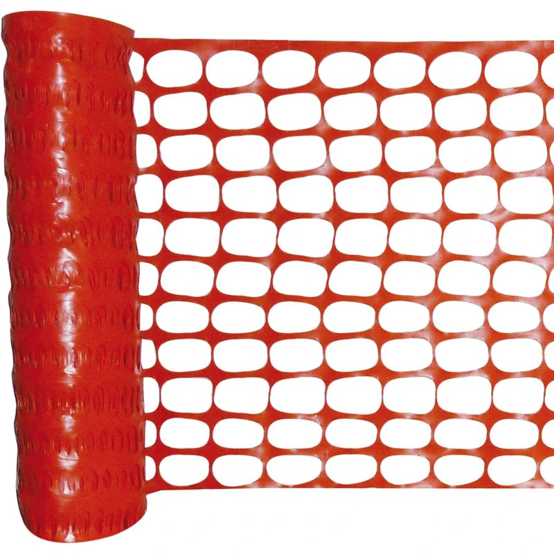 Clôture souple de chantier orange Ht 1.00 ml