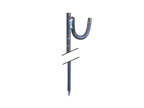 Fiche d'implantation porte lanterne Ht 1.30 ml Ø 14 mm