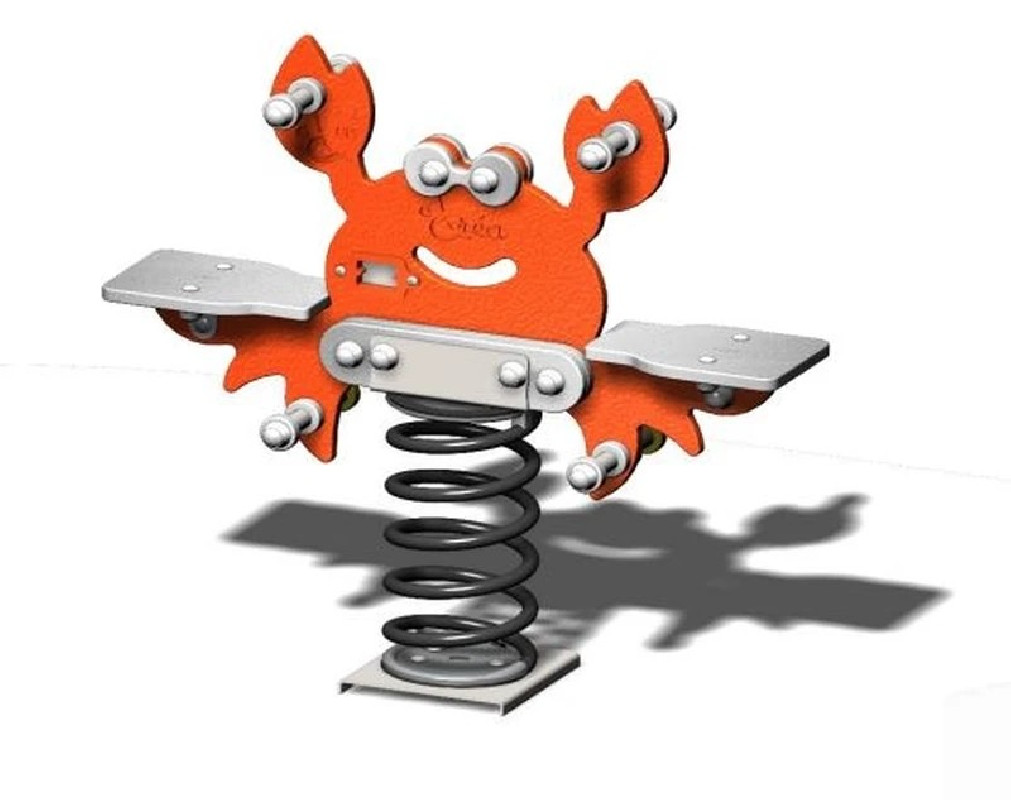 Jeu ressort crabe 2 places A SCELLER